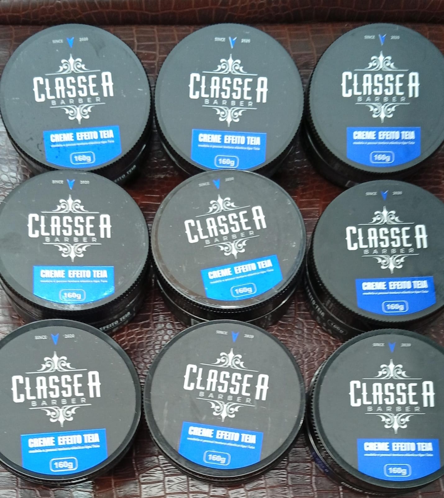Creme Efeito Teia Classe A Barber 160g